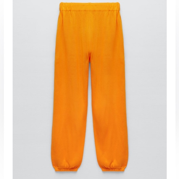 NWT ZARA ELASTIC HEM KNIT PANT AND BALLOON SLEEVE KNIT SWEATER - Picture 13 of 13